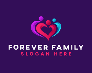 Family Love Charity logo design