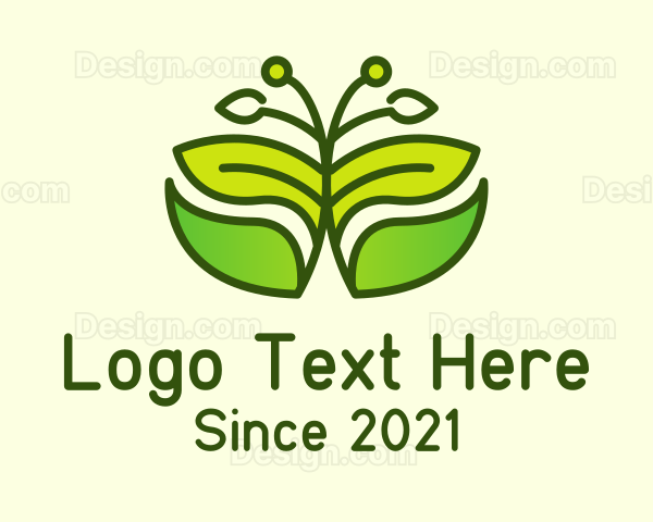 Fancy Flower Plant Logo