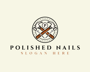 Hammer Nail  Woodwork logo