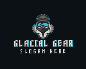 Snowboarding Gaming Mask logo