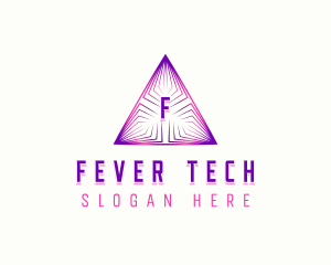 Pyramid Tech Technology logo design