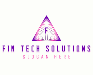 Pyramid Tech Technology logo design