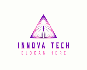 Pyramid Tech Technology logo design