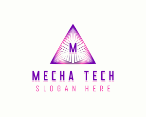 Pyramid Tech Technology logo design