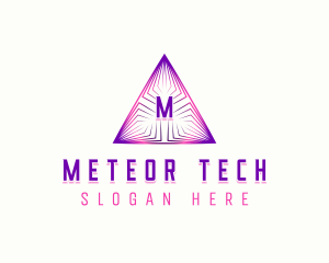 Pyramid Tech Technology logo design