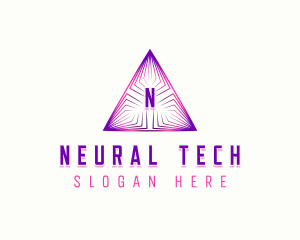 Pyramid Tech Technology logo design