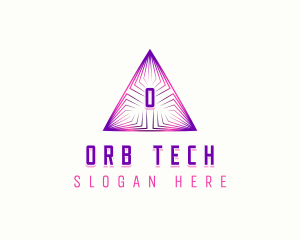 Pyramid Tech Technology logo design