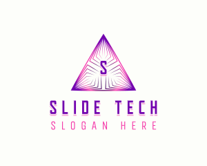 Pyramid Tech Technology logo design