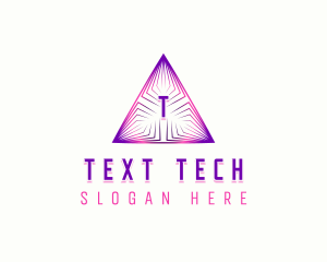 Pyramid Tech Technology logo design