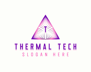 Pyramid Tech Technology logo design