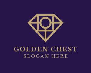 Diamond Gem Jeweler logo design