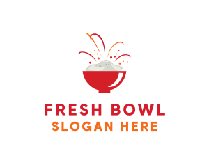 Food Rice Bowl logo