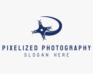 Aerial Drone Photography Gadget logo design