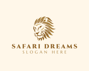 Jungle Lion Safari logo design