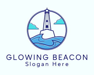 Blue Coast Lighthouse logo design