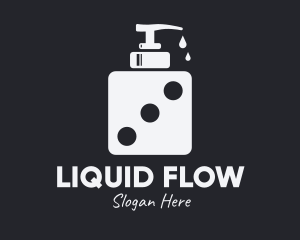 Dice Liquid Soap logo design