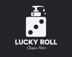 Dice Liquid Soap logo design