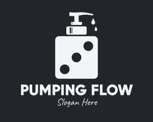 Dice Liquid Soap logo design