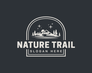 Mountain Night Signage logo design