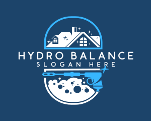Hydro Power Washing  logo design