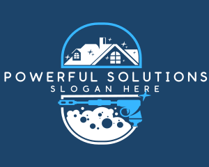 Hydro Power Washing  logo design