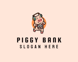 Musical Pig Drums logo