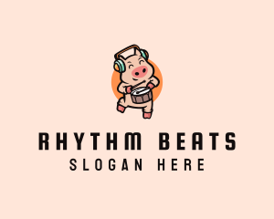 Musical Pig Drums logo