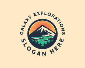 Peak Mountain Outdoor logo design