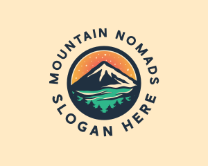 Peak Mountain Outdoor logo design