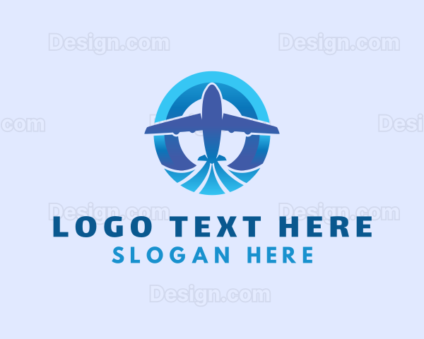 Travel Aviation Airplane Logo