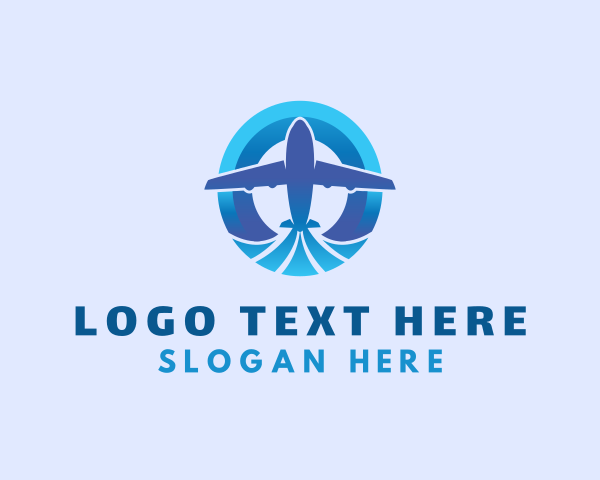 Travel Aviation Airplane logo