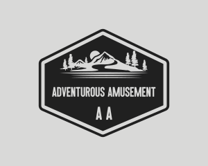 Mountain Travel Adventure logo design