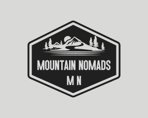 Mountain Travel Adventure logo design