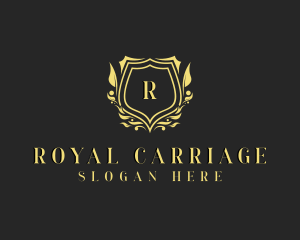 Ornamental Royal Shield  logo design