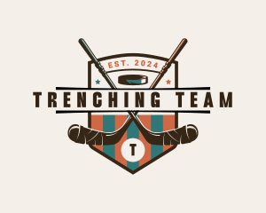 Hockey Team Sport logo design