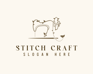 Tailor Sewing Needle logo design