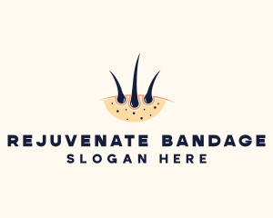 Skin Hair Treatment logo design