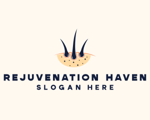 Skin Hair Treatment logo design