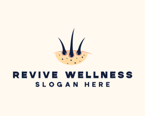 Skin Hair Treatment logo design