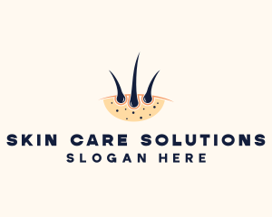 Skin Hair Treatment logo design