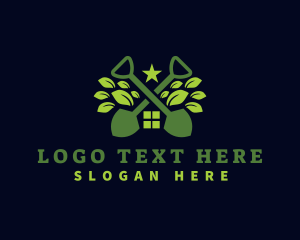 Shovel House Leaf Landscaping logo