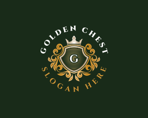 Luxury Crown Crest logo design