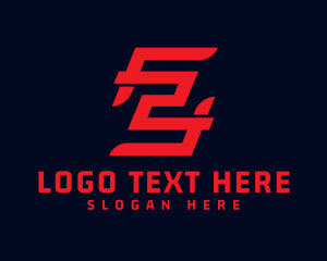 Business Letter FS Monogram logo