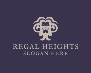 Regal Lion Head logo design