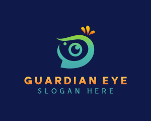 Tropical Eye Camera logo design