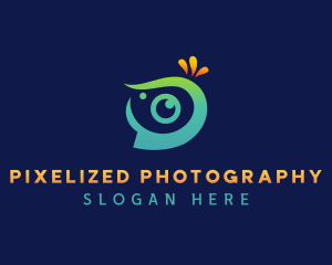 Tropical Eye Camera logo design