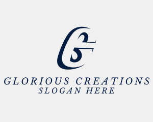 Serif Slant Company logo design