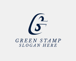 Serif Slant Company logo design