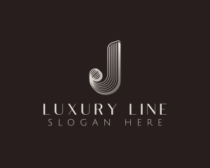 Premium Vintage Luxury Letter J logo design