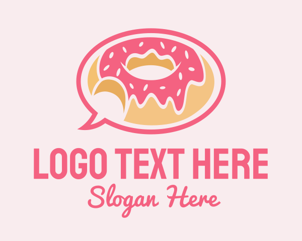 Donut logo example 3